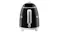 Rear view of the Smeg mini kettle with an on power button Rear view of the Smeg mini kettle with an on power button