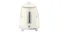 Rear view of the Smeg mini kettle with an on power button Rear view of the Smeg mini kettle with an on power button