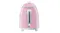 Rear view of the Smeg mini kettle with an on power button Rear view of the Smeg mini kettle with an on power button