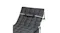 Close‑up of the Levede camp cot headrest and padded cushion, highlighting the adjustable backrest Close‑up of the Levede camp cot headrest and padded cushion, highlighting the adjustable backrest