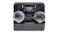 An open DJI Mic Mini 2 charging case with two furry windshields and the receiver inside An open DJI Mic Mini 2 charging case with two furry windshields and the receiver inside