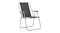 Angled view of a single foldable chair Angled view of a single foldable chair