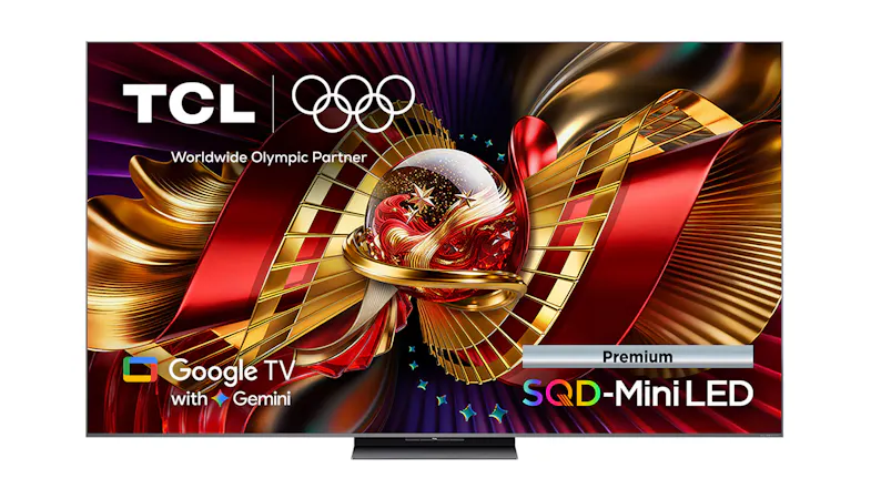 A TCL 85" C8L 4K SQD-MINI LED TV (2026) with Google TV OS A TCL 85" C8L 4K SQD-MINI LED TV (2026) with Google TV OS