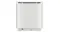 Rear view of the white Bose subwoofer showing the lower back panel with labelled ports Rear view of the white Bose subwoofer showing the lower back panel with labelled ports