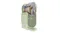 Angled view of the SLUSHi machine with a chocolate‑coloured frozen mixture in the clear barrel Angled view of the SLUSHi machine with a chocolate‑coloured frozen mixture in the clear barrel
