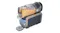 Angled side view of the SLUSHi Max filled with a yellow frozen drink inside the barrel Angled side view of the SLUSHi Max filled with a yellow frozen drink inside the barrel