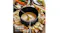 The SimpliServe cooking pot is used directly on the table, filled with melted cheese The SimpliServe cooking pot is used directly on the table, filled with melted cheese