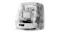 Transparent cutaway view of the multifunction docking station with the robot vacuum inside Transparent cutaway view of the multifunction docking station with the robot vacuum inside