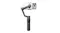 Smartphone mounted on a handheld gimbal stabiliser for smooth video recording and mobile filmmaking Smartphone mounted on a handheld gimbal stabiliser for smooth video recording and mobile filmmaking