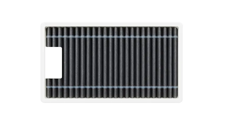 Front view of the Ecovacs Antibacterial Filter for Deebot T90 Pro OMNI Front view of the Ecovacs Antibacterial Filter for Deebot T90 Pro OMNI