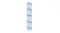 Full view of the antibacterial roller mop standing upright, highlighting the dense grey fibres Full view of the antibacterial roller mop standing upright, highlighting the dense grey fibres