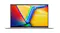 Straight-on view of the ASUS Vivobook display with colourful graphics and branding Straight-on view of the ASUS Vivobook display with colourful graphics and branding