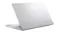 Back view of the silver ASUS Vivobook lid, slightly open, featuring a minimalist logo design Back view of the silver ASUS Vivobook lid, slightly open, featuring a minimalist logo design