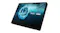 ASUS ProArt convertible laptop in tent mode, showing a blue ocean‑wave ProArt and GoPro graphic on the display ASUS ProArt convertible laptop in tent mode, showing a blue ocean‑wave ProArt and GoPro graphic on the display