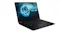 Angled view of a black ASUS ProArt laptop showing the keyboard, touchpad, and an ocean wave graphic on the display Angled view of a black ASUS ProArt laptop showing the keyboard, touchpad, and an ocean wave graphic on the display