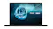 Straight-on view of a black ASUS ProArt PX13 laptop featuring a wave design with ProArt and GoPro branding on the screen Straight-on view of a black ASUS ProArt PX13 laptop featuring a wave design with ProArt and GoPro branding on the screen