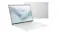 An angled view of an open ASUS Zenbook beside its closed lid, emphasising the screen, keyboard, and refined design An angled view of an open ASUS Zenbook beside its closed lid, emphasising the screen, keyboard, and refined design