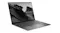 Angled left view of an open ASUS Zenbook, highlighting the slim design, keyboard, and grayscale mountain display Angled left view of an open ASUS Zenbook, highlighting the slim design, keyboard, and grayscale mountain display