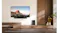 Modern living room highlighting the AI TV's ultra-slim bezel Modern living room highlighting the AI TV's ultra-slim bezel