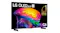 Left perspective view of the OLED TV, highlighting its sleek design Left perspective view of the OLED TV, highlighting its sleek design