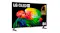Left perspective view of the OLED TV, highlighting its sleek design Left perspective view of the OLED TV, highlighting its sleek design