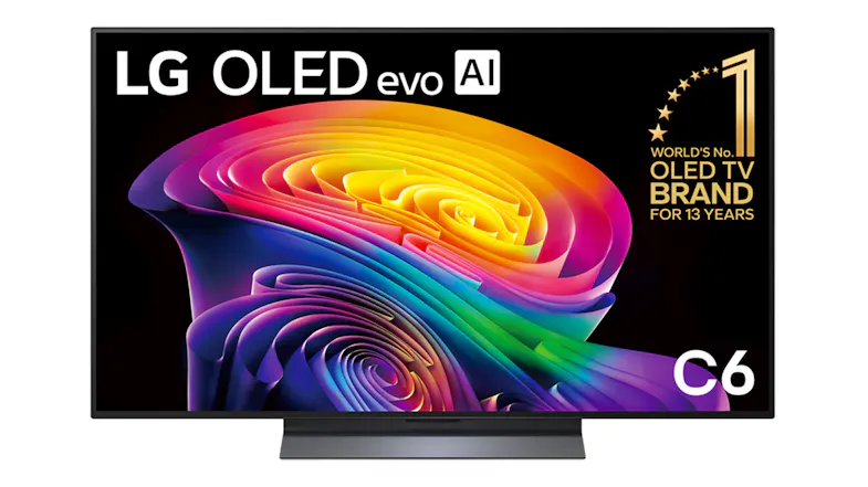 LG 55" C6 Smart 4K OLED evo AI TV (2026) with webOS 26 LG 55" C6 Smart 4K OLED evo AI TV (2026) with webOS 26