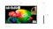 LG smart TV with labelled dimensions LG smart TV with labelled dimensions