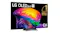 Left perspective view of the OLED TV, highlighting its sleek design Left perspective view of the OLED TV, highlighting its sleek design
