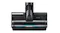 A motorised vacuum cleaner head with a transparent cover and a suction channel A motorised vacuum cleaner head with a transparent cover and a suction channel