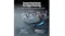 Robot vacuum cleaning along furniture edge with extendable arms, labelled “Smart Dual Arms for Edge Cleaning” Robot vacuum cleaning along furniture edge with extendable arms, labelled “Smart Dual Arms for Edge Cleaning”