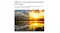 Landscape comparison on LG TV displaying HDR10 Pro with vibrant sunlight and enhanced depth versus SDR view Landscape comparison on LG TV displaying HDR10 Pro with vibrant sunlight and enhanced depth versus SDR view