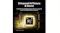 AI processor chip graphic with text about enhanced AI picture and sound AI processor chip graphic with text about enhanced AI picture and sound