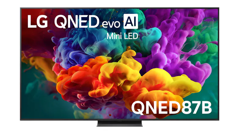 LG 75" QNED87 Smart 4K QNED evo Mini-LED AI TV (2026) with webOS 26 LG 75" QNED87 Smart 4K QNED evo Mini-LED AI TV (2026) with webOS 26