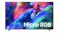 Front view of the TV display featuring "Micro RGB" text Front view of the TV display featuring "Micro RGB" text