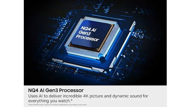 Internal view showcasing the NQ4 AI Gen3 Processor on a circuit board Internal view showcasing the NQ4 AI Gen3 Processor on a circuit board