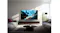 Minimalist living room showcasing the Samsung S90H Smart TV mounted on a wall Minimalist living room showcasing the Samsung S90H Smart TV mounted on a wall