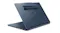 Slim Lenovo 2-in-1 notebook rear perspective with pen holder and flexible hinge design Slim Lenovo 2-in-1 notebook rear perspective with pen holder and flexible hinge design