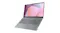 Open Lenovo Ideapad Slim 3 laptop, featuring a full keyboard, touchpad, and soft pink abstract display Open Lenovo Ideapad Slim 3 laptop, featuring a full keyboard, touchpad, and soft pink abstract display