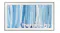 Samsung 75" LS03HW The Frame TV displaying blue abstract art with “The Frame Pro” text on screen Samsung 75" LS03HW The Frame TV displaying blue abstract art with “The Frame Pro” text on screen