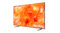 Samsung 55" QN70H Smart 4K Neo QLED TV angled to the right, displaying a bright orange fluid design on screen with a narrow bezel Samsung 55" QN70H Smart 4K Neo QLED TV angled to the right, displaying a bright orange fluid design on screen with a narrow bezel