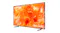 Samsung 75" QN70H Smart 4K Neo QLED TV angled to the right, displaying a bright orange fluid design on screen with a narrow bezel Samsung 75" QN70H Smart 4K Neo QLED TV angled to the right, displaying a bright orange fluid design on screen with a narrow bezel