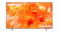Front view of the Samsung 85" QN70H Smart 4K Neo QLED Mini-LED AI TV, showing a vivid orange abstract screen with a slim black frame and stand Front view of the Samsung 85" QN70H Smart 4K Neo QLED Mini-LED AI TV, showing a vivid orange abstract screen with a slim black frame and stand