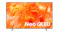 Slim Samsung 85" Neo QLED TV displaying vivid orange abstract visuals with “Neo QLED” text on the screen Slim Samsung 85" Neo QLED TV displaying vivid orange abstract visuals with “Neo QLED” text on the screen
