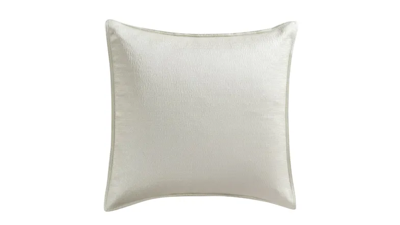 Octavia European Pillowcase by Da Vinci - Granite Octavia European Pillowcase by Da Vinci - Granite