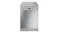 A front view of the Smeg freestanding dishwasher with stainless steel finish and front control panel A front view of the Smeg freestanding dishwasher with stainless steel finish and front control panel