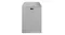 A front view of the Smeg freestanding dishwasher with stainless steel finish and front control panel A front view of the Smeg freestanding dishwasher with stainless steel finish and front control panel