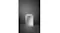Smeg 14-place setting freestanding dishwasher in stainless steel finish, shown front-on in a modern kitchen setup Smeg 14-place setting freestanding dishwasher in stainless steel finish, shown front-on in a modern kitchen setup