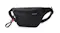 Angled front view of the Hedgren Ziva waistbag showing layered zip pockets and compact silhouette Angled front view of the Hedgren Ziva waistbag showing layered zip pockets and compact silhouette