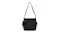 Full view of the navy Hedgren "Makoto" crossbody bag with a long shoulder strap and compact design Full view of the navy Hedgren "Makoto" crossbody bag with a long shoulder strap and compact design
