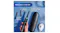 An electric toothbrush set with 3 brush heads, a travel case, charger, and gum care cleaning accessories An electric toothbrush set with 3 brush heads, a travel case, charger, and gum care cleaning accessories